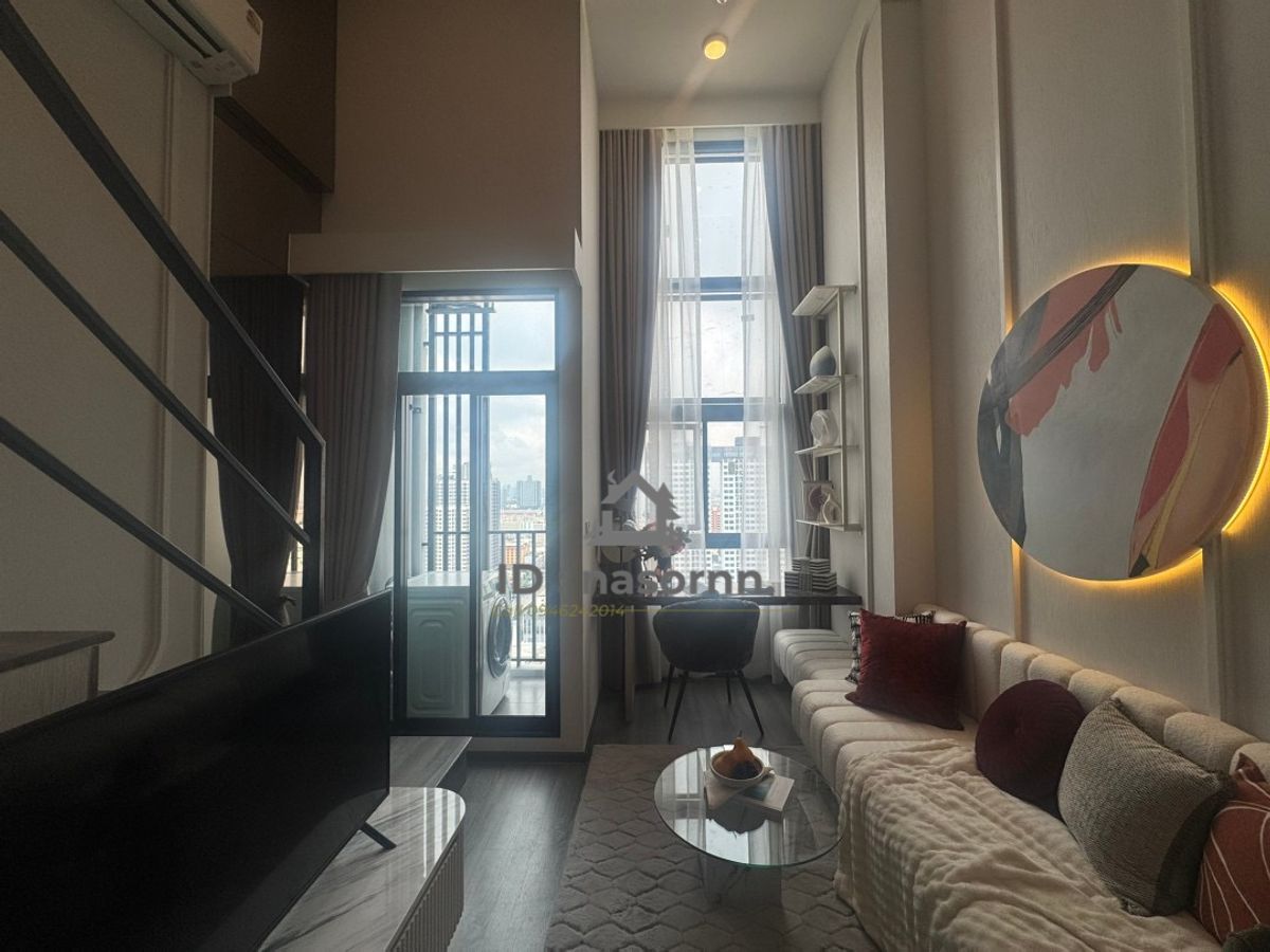 For SaleCondoSeri Thai, Ramkhamhaeng Nida : Ideo Ramkhumhaeng-Lumsali🏙 Studio Hybrid, starting price 3,100,000 baht, call 0946242014 Nui.