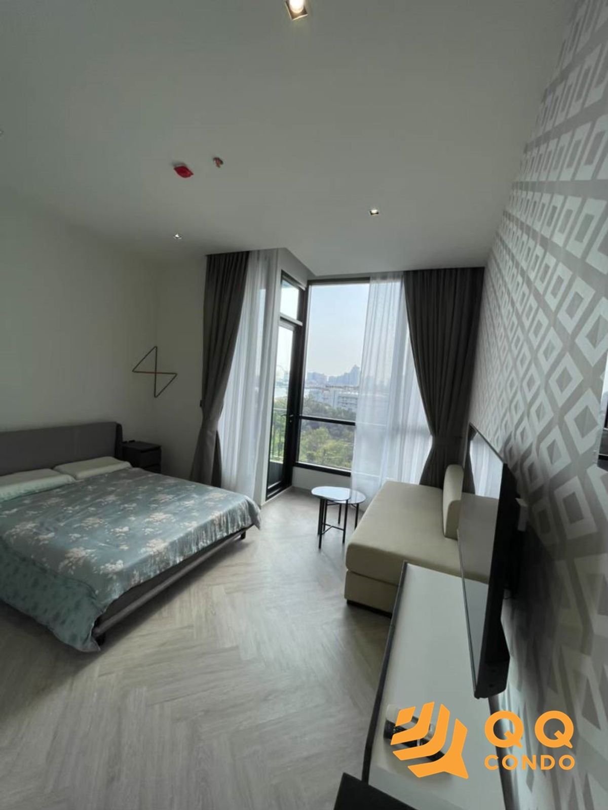 For RentCondoWongwianyai, Charoennakor : 💥 ** Chapter Charoennakhorn -Riverside - 26 sq.m., Studio, beautiful room near BTS Krung Thonburi ** 💥