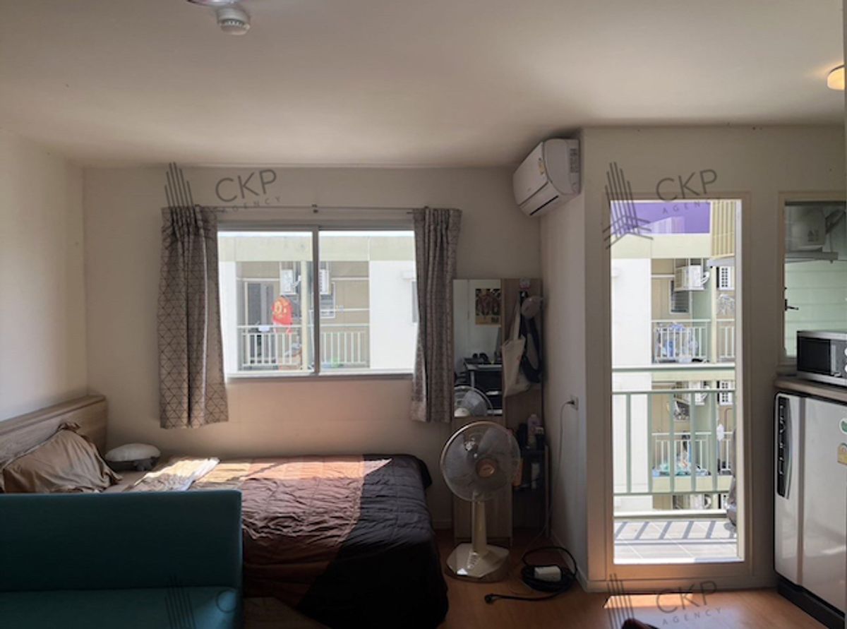 ขายคอนโดปทุมธานี รังสิต ธรรมศาสตร์ : คอนโด Lumpini Township รังสิต-คลอง 1 ห้องชั้นที่8 ใกล้แม็คโครรังสิตและเซียร์รังสิต