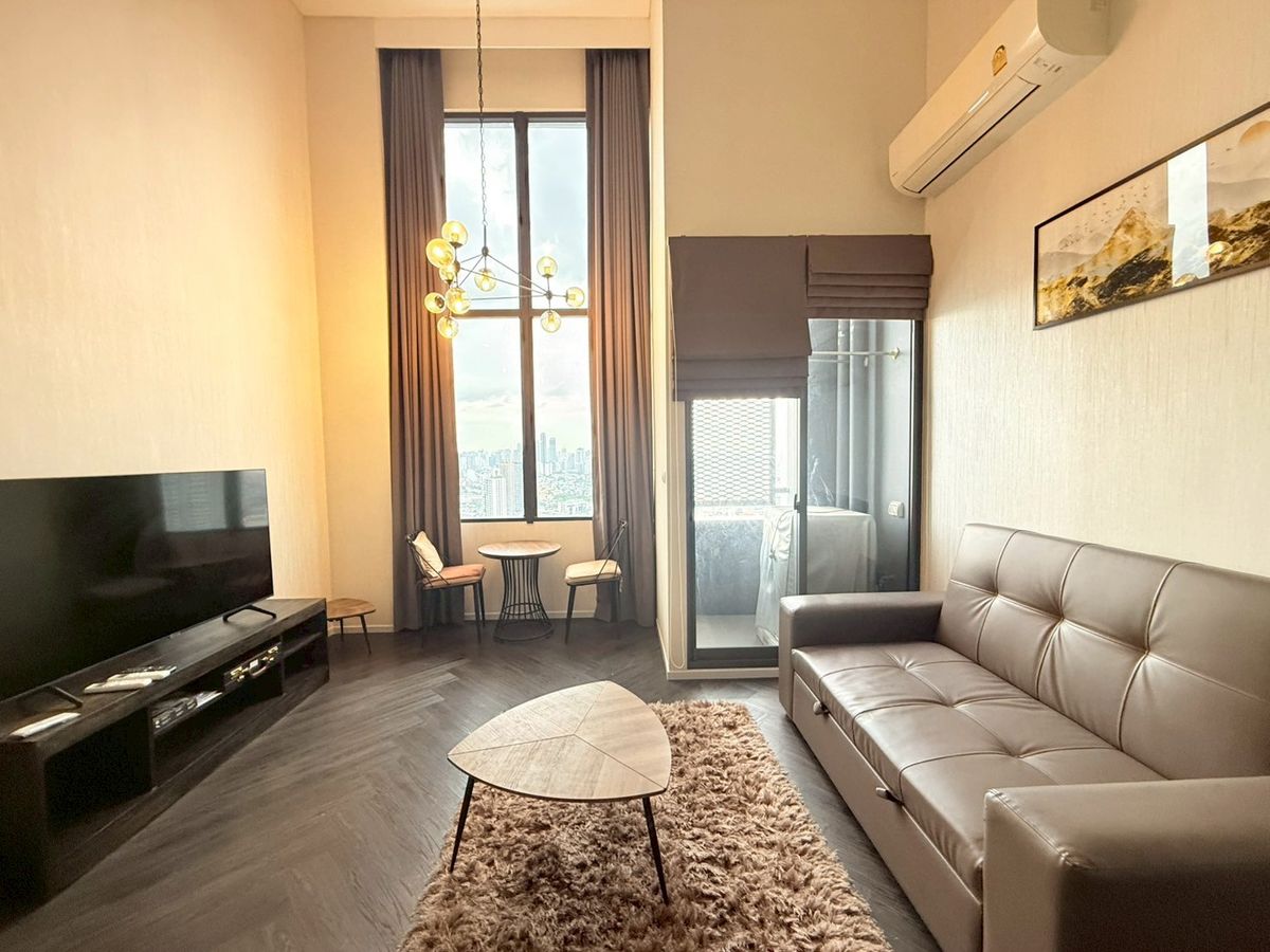 For RentCondoOnnut, Udomsuk : 1 bedroom available for rent, DUPLEX style, near BTS On Nut