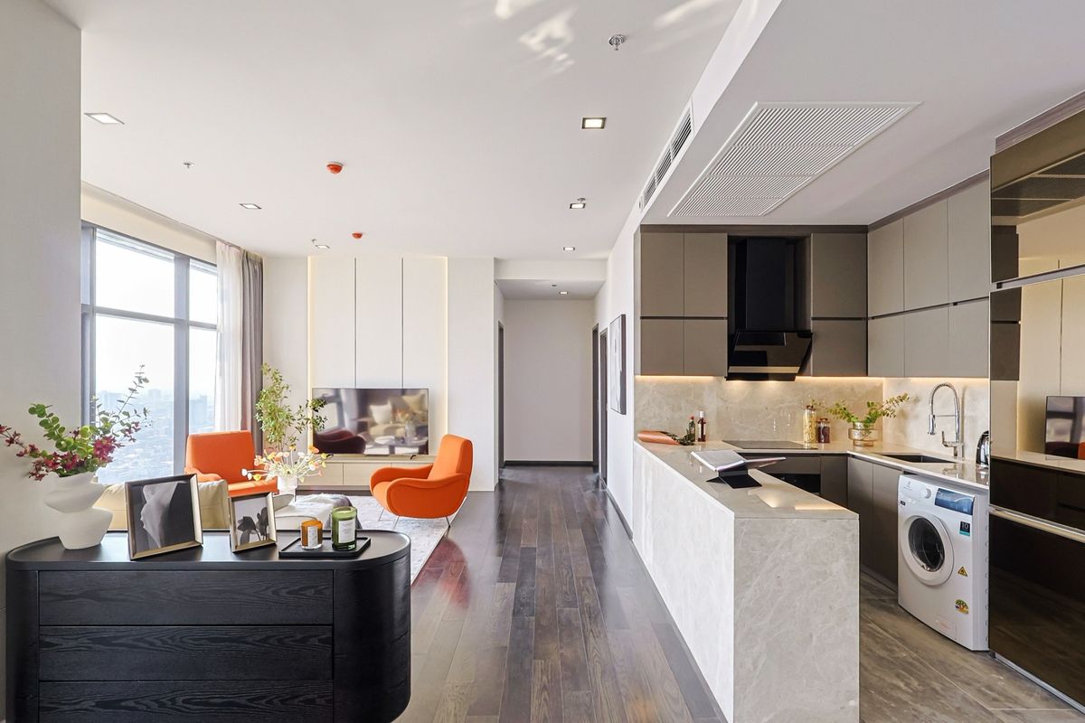 For SaleCondoRatchathewi,Phayathai : LTHC12082 - CONNER RATCHATHEWI for Sale Size 123 SQM. 3 Beds 2 Baths Near BTS Ratchathewi Station Only 48.8 MB