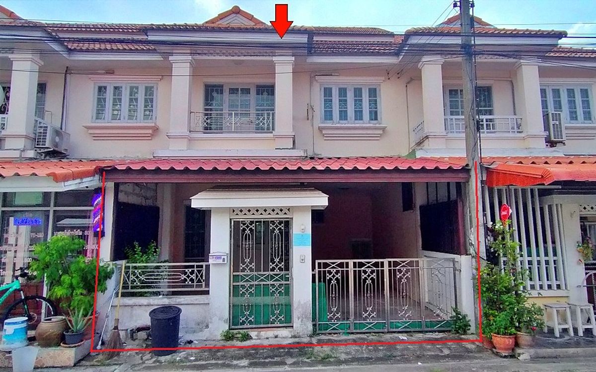ขายทาวน์โฮมปทุมธานี รังสิต ธรรมศาสตร์ : ทาวน์เฮ้าส์ 2 ชั้น 3 ห้องนอน 2 ห้องน้ำ หน้ากว้าง 6 เมตร หันหน้าทิศตะวันออก