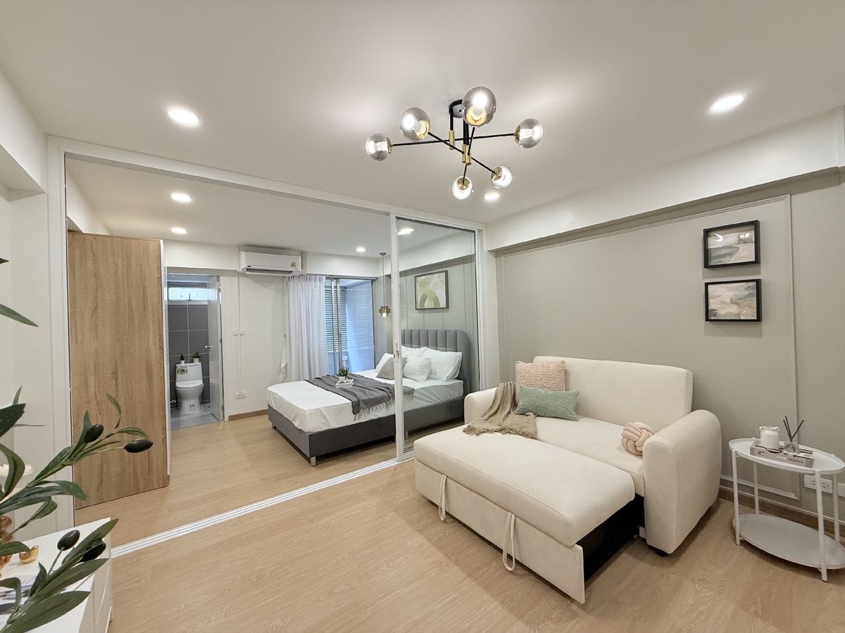 ขายคอนโดลาดพร้าว101 แฮปปี้แลนด์ : เลี้ยงสัตว์ได้ !! สตูดิโอโซน ลาดพร้าว 102