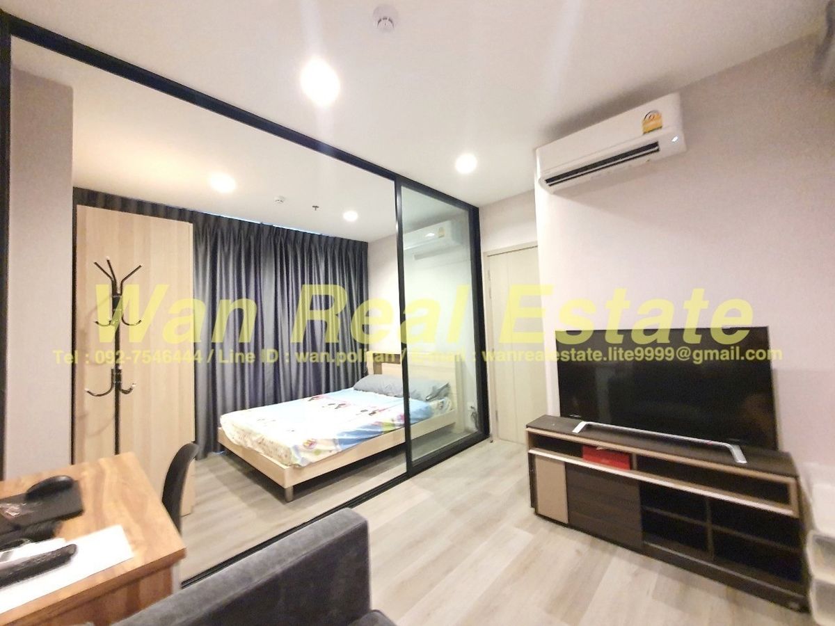 For RentCondoRattanathibet, Sanambinna : Rental of Politan Rive, Floor 37, size 25 sq.m., complete with cheap price, river view