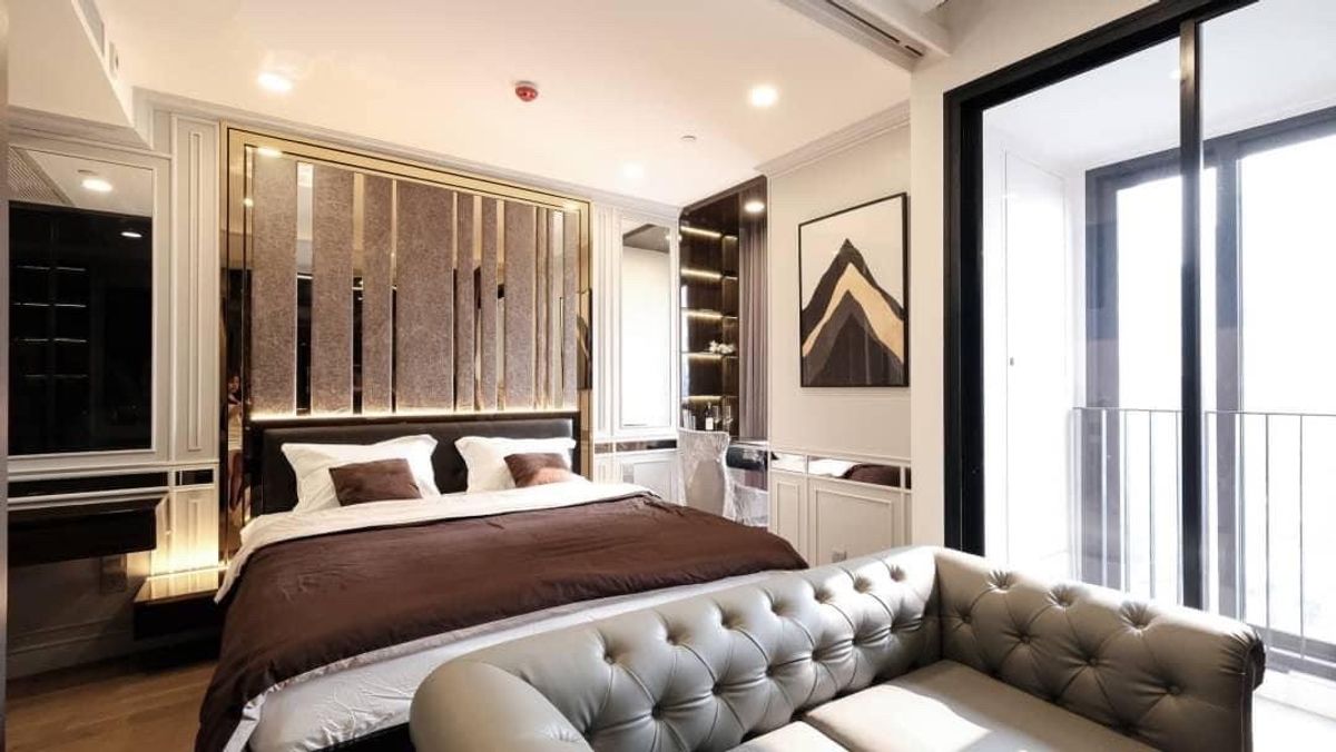 ให้เช่าคอนโดสยาม จุฬา สามย่าน : 🔥ให้เช่าด่วน🔥คอนโด แอชตัน จุฬา - สีลม แบบ 1 ห้องนอน ขนาด 34.50 ตร.ม. ชั้น 11  เฟอร์นิเจอร์ครบ เดินทางสะดวก ติดMRTสามย่าน ม.จุฬาฯ