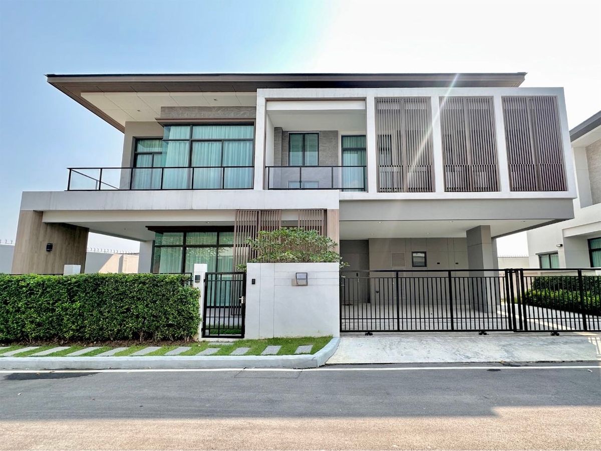 ให้เช่าบ้านบางนา แบริ่ง ลาซาล : ปล่อยเช่าด่วนราคาพิเศษ*Bangkok Boulevard Bangna KM.5**5ห้องนอน5ห้องน้ำ1ห้องเมด🔥