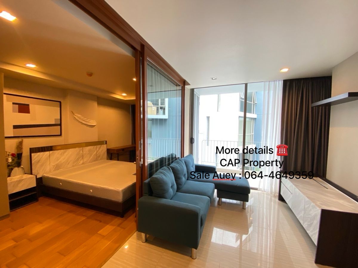 ให้เช่าคอนโดสุขุมวิท อโศก ทองหล่อ : Condo for RENT 23,000 THB 🦮🐈 (1 Bed 40 Sqm ) Pet Friendly @BTS Thonglor
