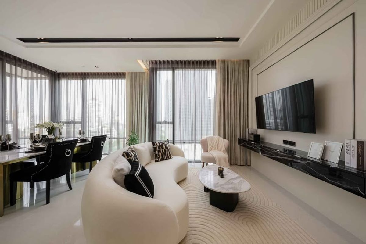 ให้เช่าคอนโดสุขุมวิท อโศก ทองหล่อ : For Rent ✨The Bangkok Thonglor✨ 2 beds, 2 baths, size 92 sqm, High floor, Near BTS Thonglor, Tel.0982645161