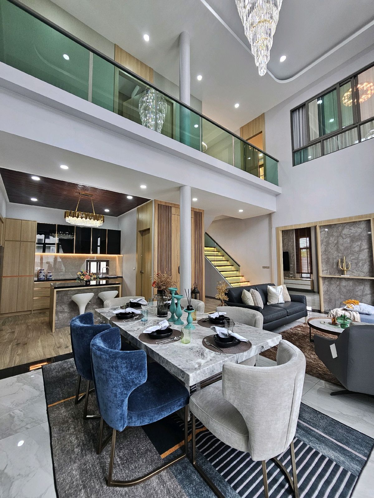 ขายบ้านพัทยา บางแสน ชลบุรี สัตหีบ : ✨ Modern 2-Story Pool Villa at 98 Lakeville Mabprachan – For Re-Sale! ✨