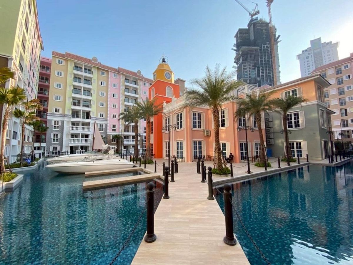 For SaleCondoPattaya, Bangsaen, Chonburi : 📍 Condo for sale Seven Seas - Cote D ' AZUR (Seven C -Code Di) Na Chom Thian Pattaya ✨ French condo, luxurious style near the sea, just a few minutes from the beach.