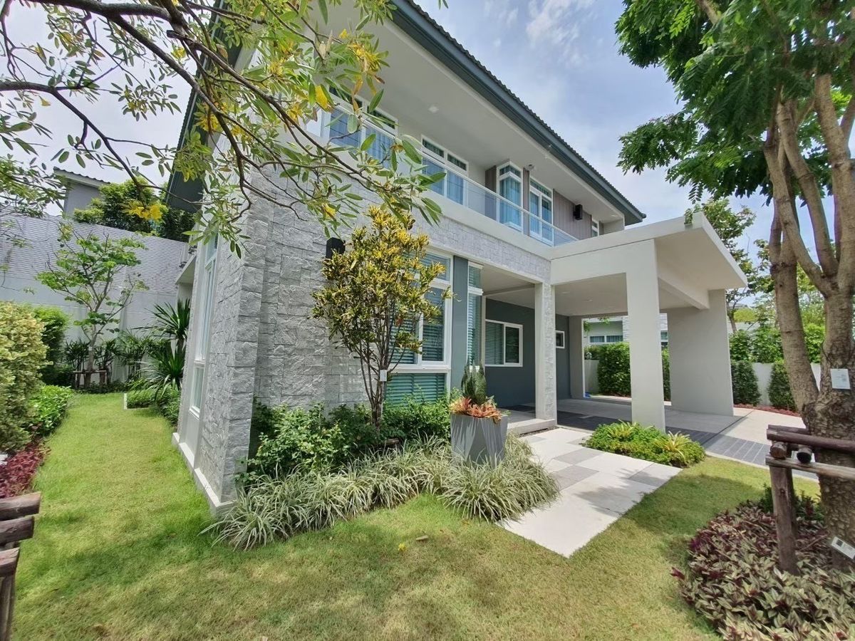 ให้เช่าบ้านลาดกระบัง สุวรรณภูมิ : 🔥💰🔥ปล่อยเช่าบ้านเดี่ยวในหมู่บ้าน มัณฑนา บางนา-วงแหวน (ราม 2) 