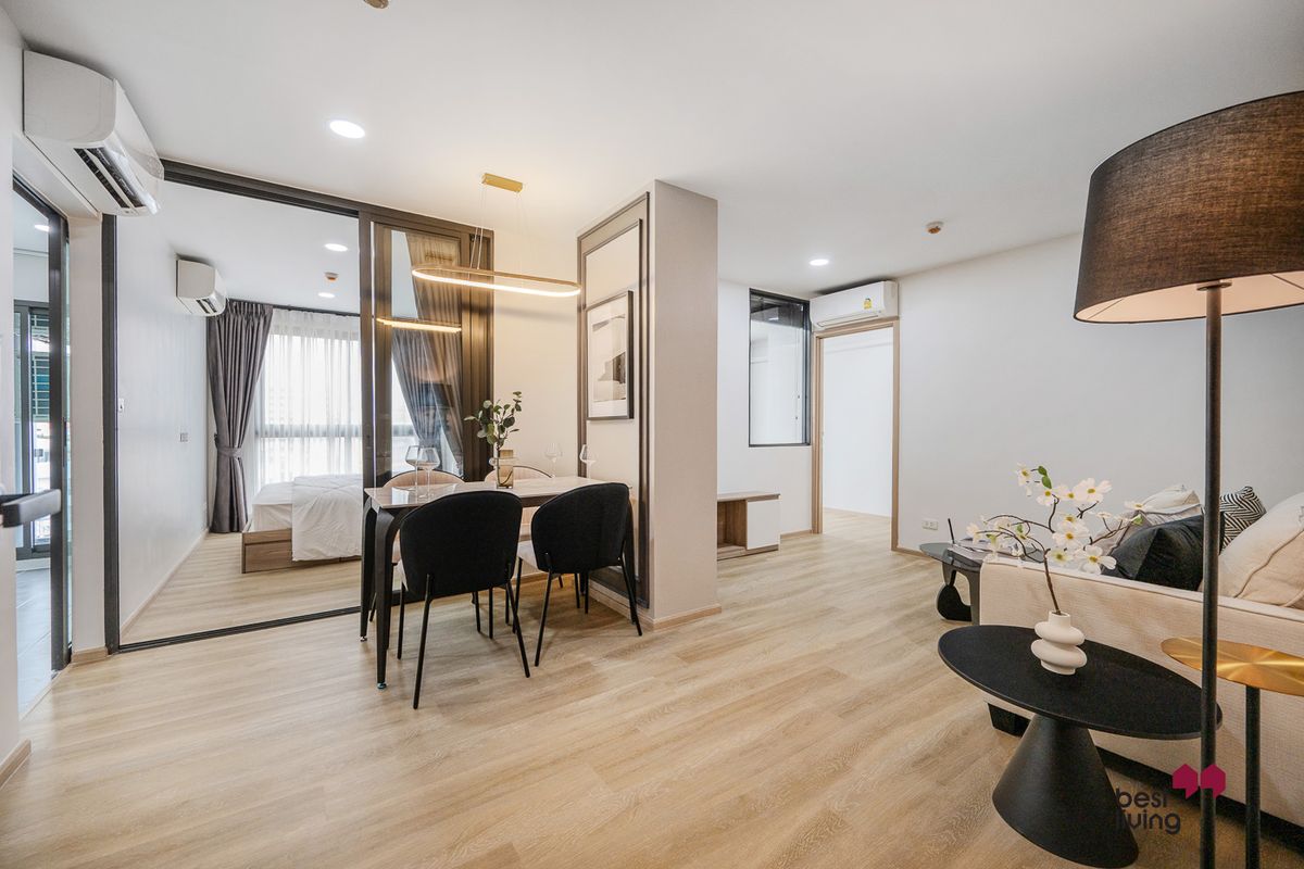 ขายคอนโดอ่อนนุช อุดมสุข : อยู่สบายเหมือนบ้าน! 56 ตรม. ห้องใหญ่ 2 นอน + จอดรถ 2 คัน 🚗 ในโครงการเงียบสงบใจกลางอ่อนนุช