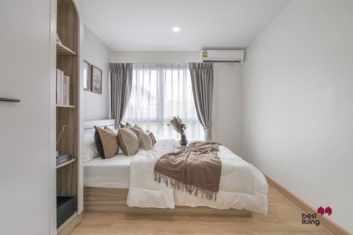 For SaleCondoOnnut, Udomsuk :  Hate crowded condos? 😌 Only 72 units here! — very private condo with closed kitchen too!