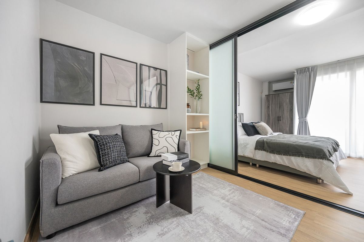 ขายคอนโดลาดพร้าว101 แฮปปี้แลนด์ : ใกล้ MRT ลาดพร้าว 101 🚆 ราคานี้พร้อมอยู่แบบแต่งครบ หายากแล้วนะ!