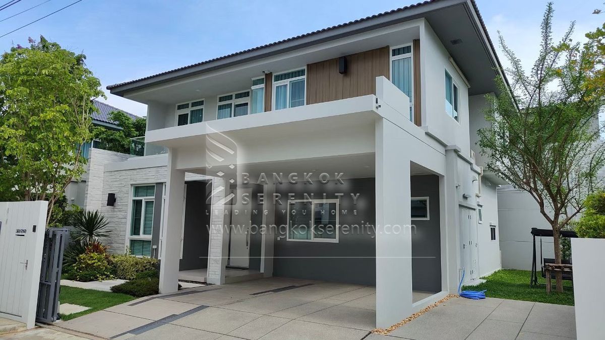 For RentHouseLadkrabang, Suwannaphum Airport : Mantana Bangna Wongwaen for Rent