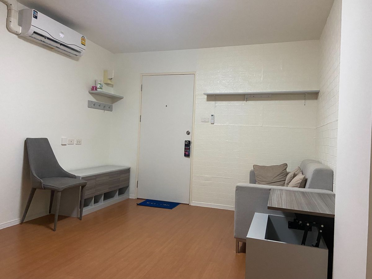 CondoPathum Thani,Rangsit, Thammasat : Selling and renting Lumpini Town, the front building near the central part is ready.