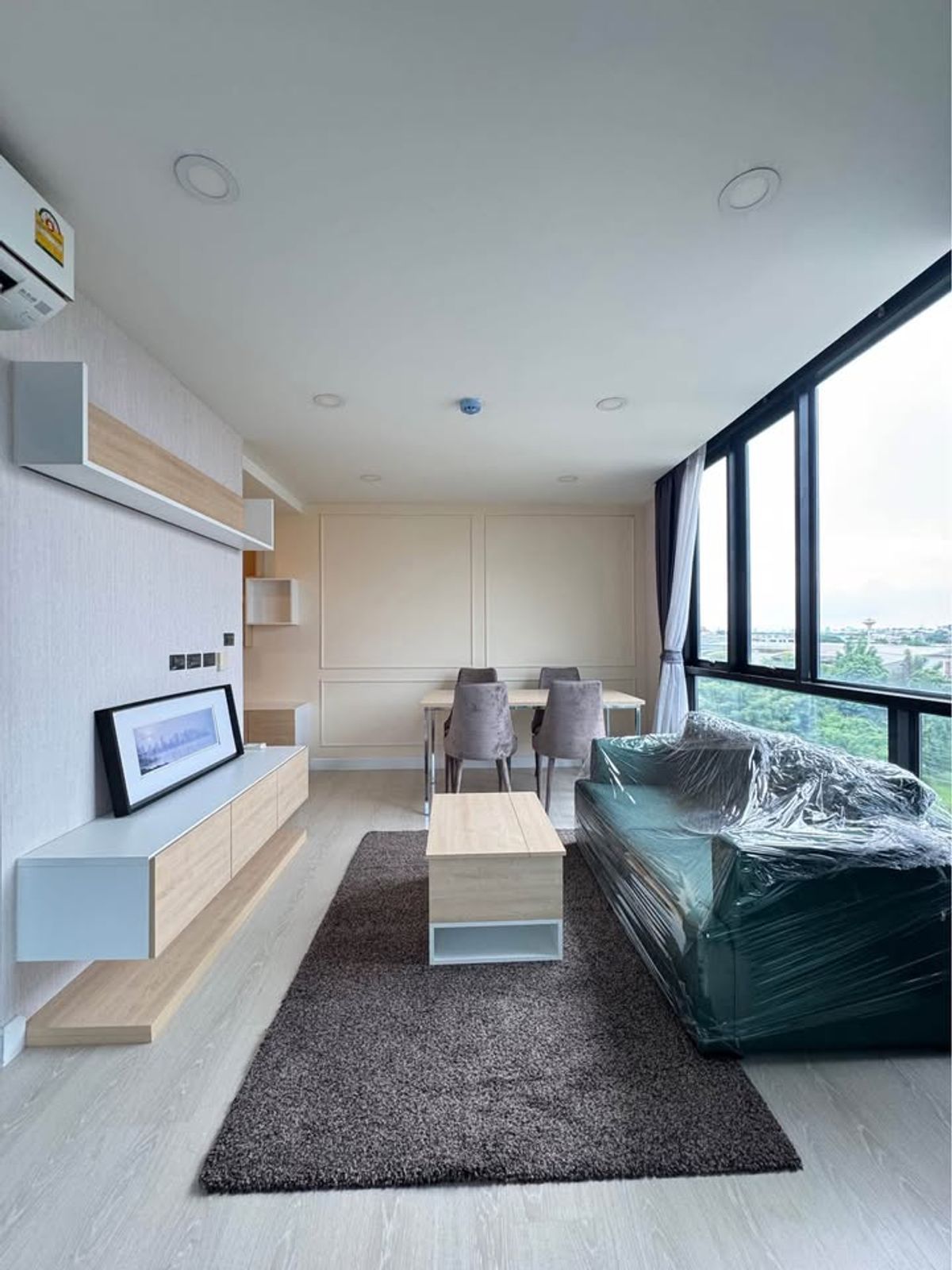 ให้เช่าคอนโดนวมินทร์ รามอินทรา : ให้เช่าคอนโด 1 ห้องนอน   The Cube นวมินทร์-รามอินทรา 🔥 ใกล้ รถไฟฟ้าสายสีชมพู สถานีคู้บอน 🔥