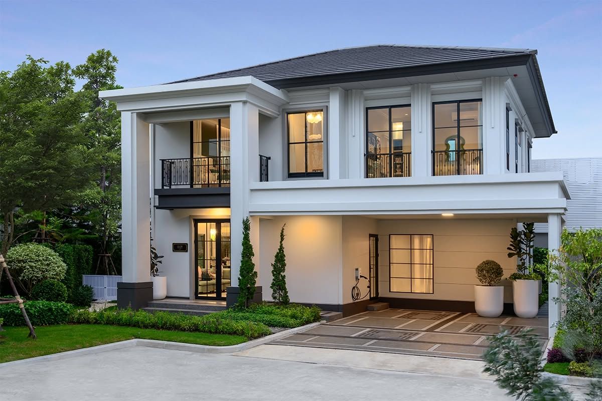 For SaleHouseLadkrabang, Suwannaphum Airport : Do not miss the special price, starting at only 𝟭𝟯.𝟵𝟬 million baht, luxury single house, special plot from Setthasiri Bangna -Suvarnabhumi Project