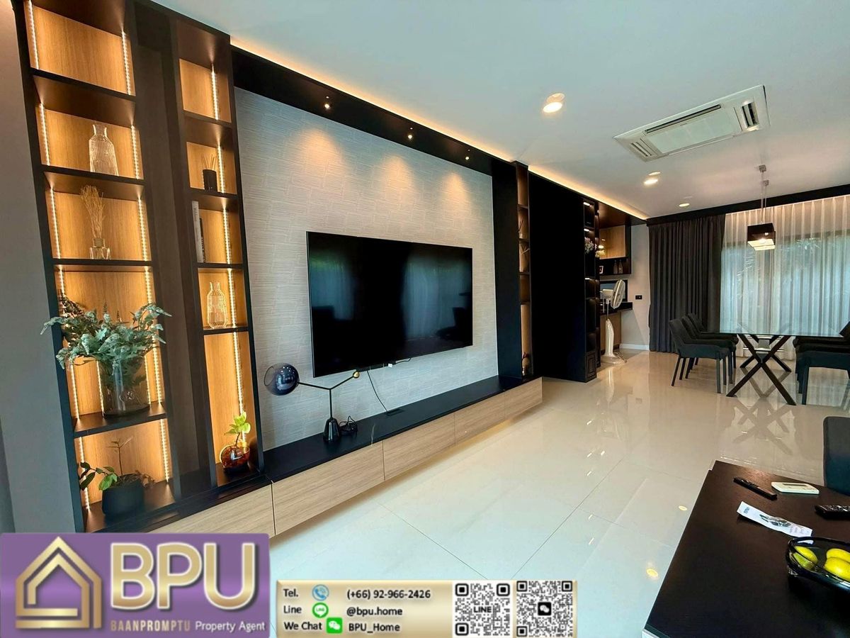 ให้เช่าบ้านพัฒนาการ ศรีนครินทร์ : ** ให้เช่าบ้านเดี่ยว 4 ห้องนอน ** เศรษฐสิริ กรุงเทพกรีฑา 2 