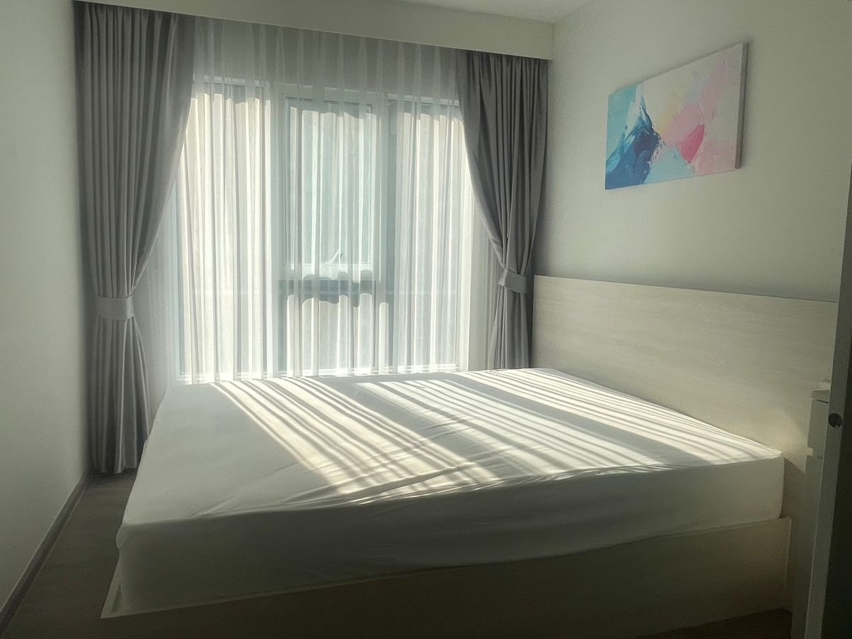 For RentCondoBangna, Bearing, Lasalle : The price is cheap, Regent Home Bangna (new room, unboxing) BTS Bangna