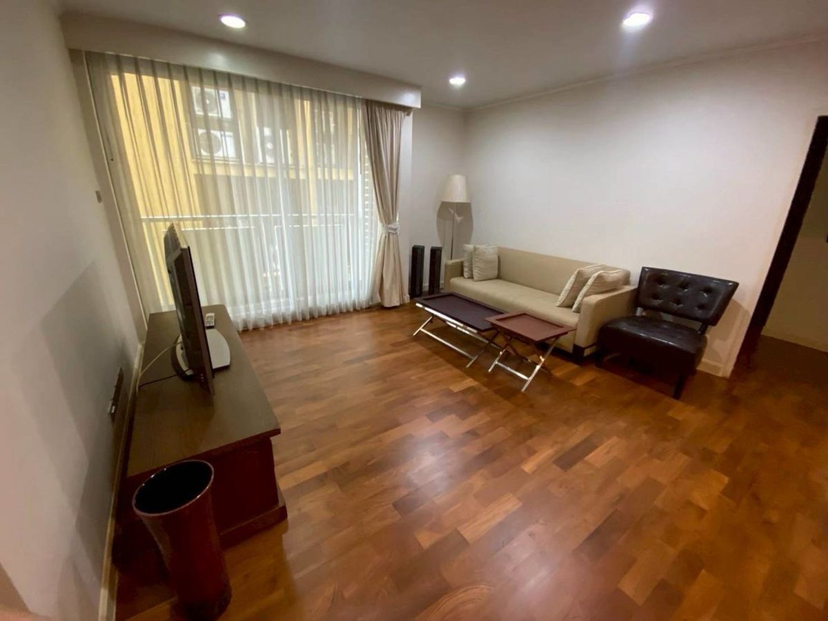 For RentCondoWitthayu, Chidlom, Langsuan, Ploenchit : LTHC12252 - Baan Siri Ruedee For Rent Size 89 SQM. 2 Beds 2 Baths Near BTS Phloen Chit Station Only 42K/Month