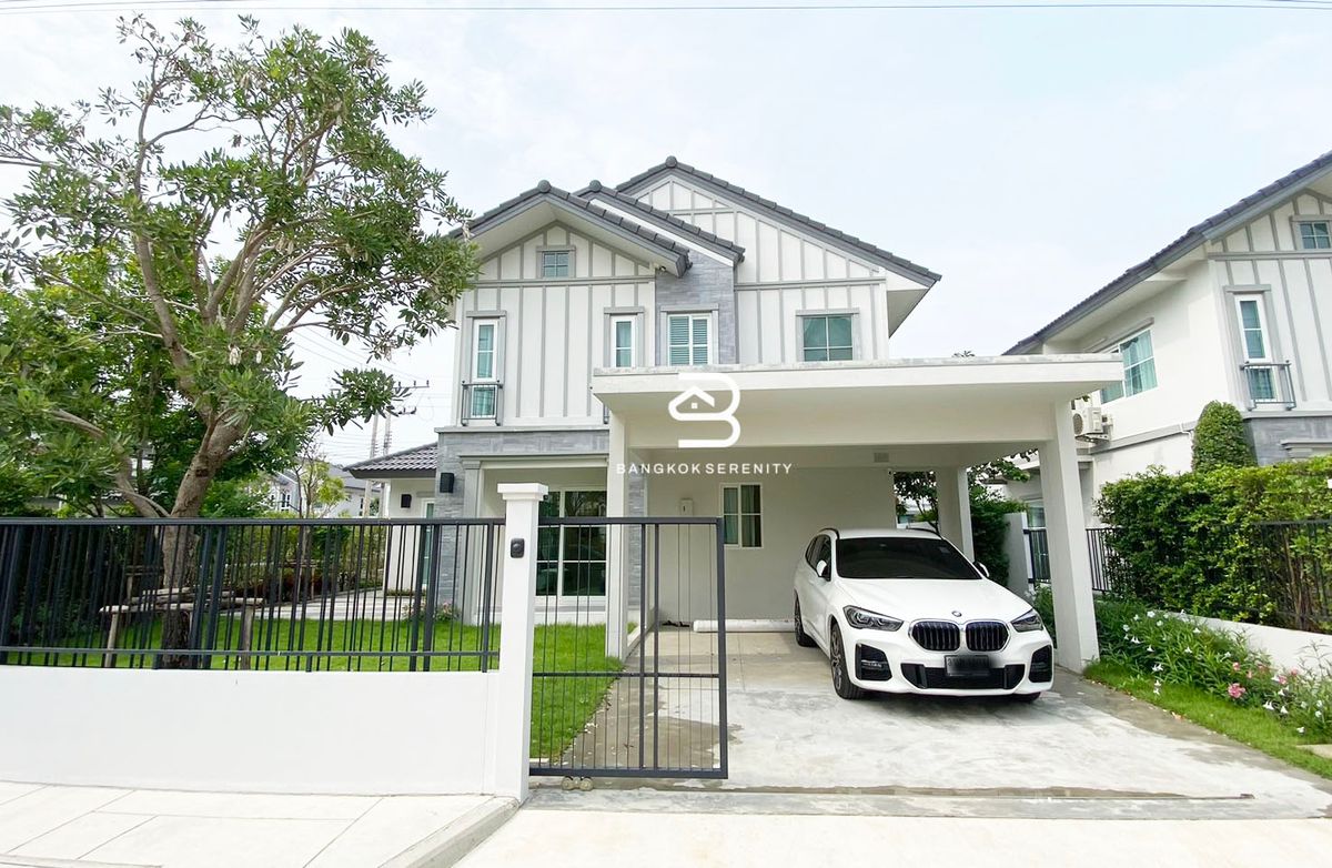 ให้เช่าบ้านบางนา แบริ่ง ลาซาล : Villaggio 3 Srinakarin Bangna for rent