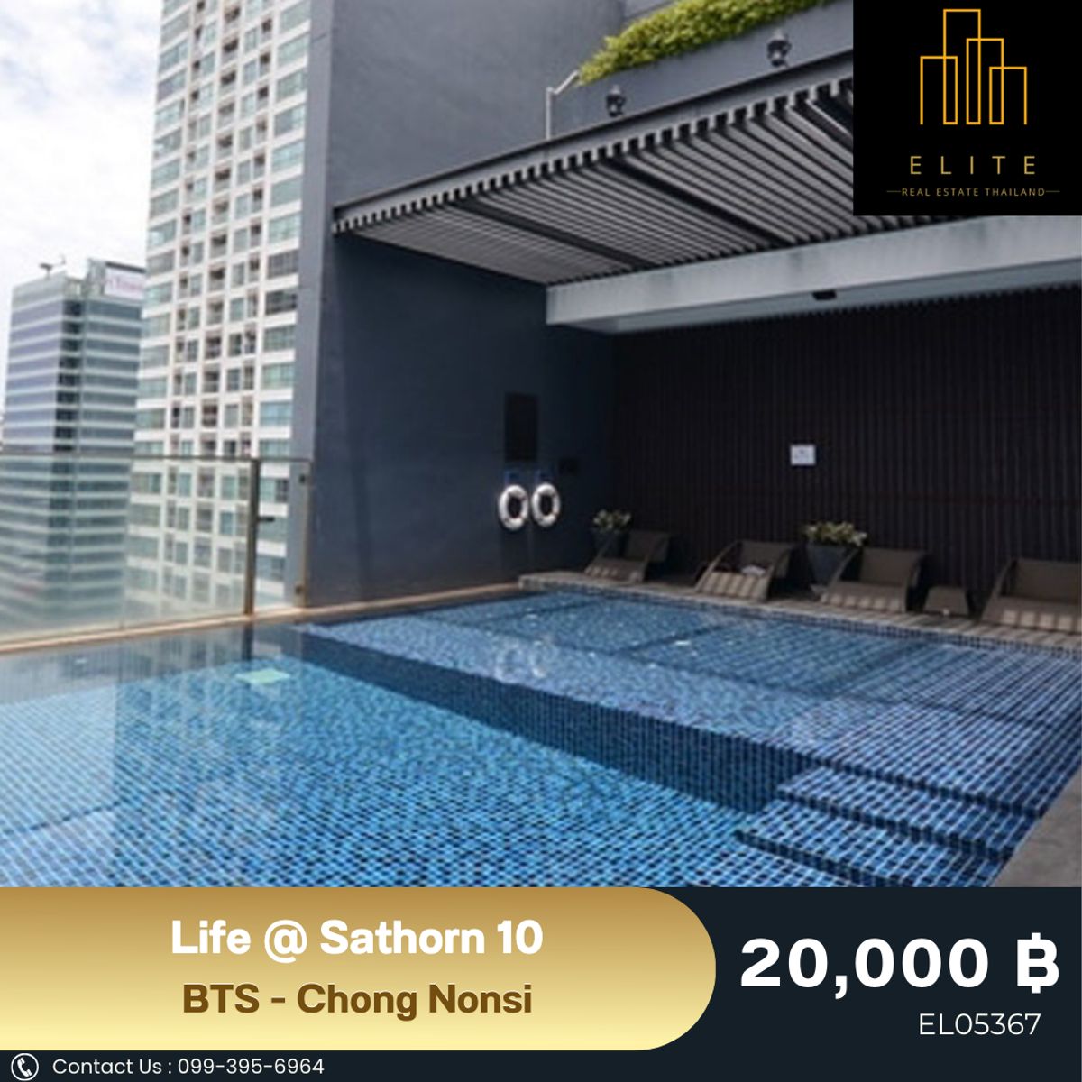 For RentCondoSathorn, Narathiwat : ✨ The best opportunity to live in the center of Sathorn Worth the location and quality 💯