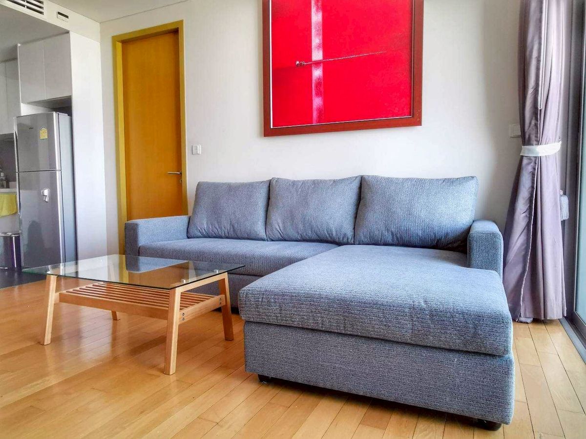 ให้เช่าคอนโดสุขุมวิท อโศก ทองหล่อ : For Rent Aequa Sukhumvit 49 1bed size 60 sq.m. F/F *** Pet Friendly ***