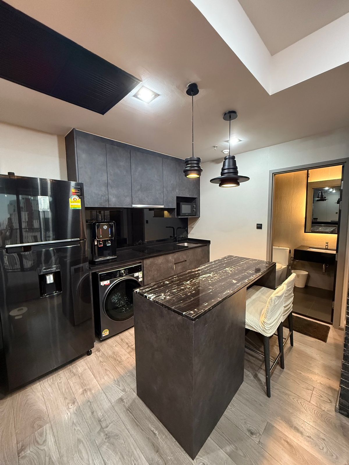 For RentCondoLadprao, Central Ladprao : 8952♛ 2 bedroom rental ♙ Wissadom Avenue Ladprao ♜MRT Lat Phrao ∞099-5919653,065-9423251