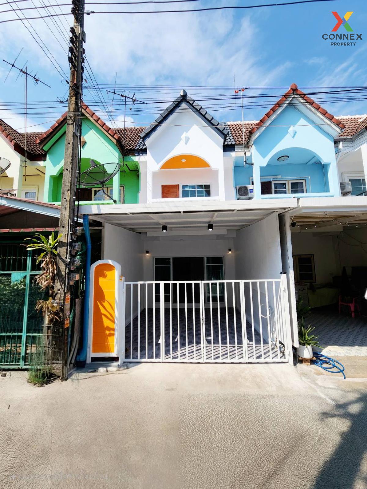 For SaleTownhomeMahachai Samut Sakhon : For Sale Townhouse/Townhome  , Hansa Village (Phetkasem 93) , newly renovated , Om Noi , Krathum Baen , Samut Sakhon , CX-119519