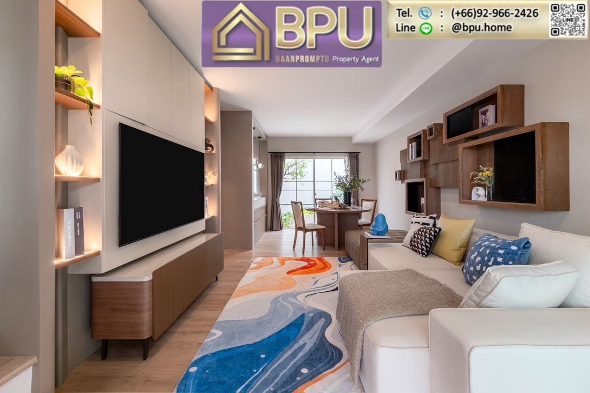 ให้เช่าบ้านบางนา แบริ่ง ลาซาล : ** ให้เช่าทาวน์โฮม 3 ห้องนอน ** วิลเลจจิโอ 3 ศรีนครินทร์-บางนา กม.7 ใกล้ เมกะ บางนา