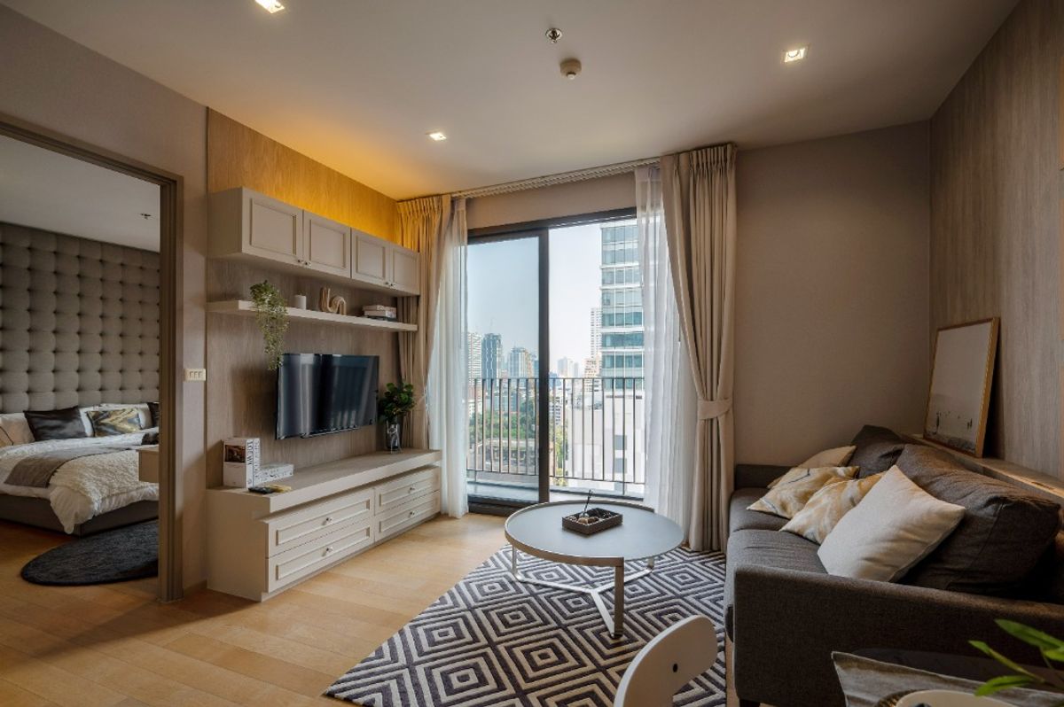 For SaleCondoSukhumvit, Asoke, Thonglor : ✨ Luxury condo for sale near BTS Thonglor ✨ HQ Thonglor (1 bedroom, 50.89 sqm.)
