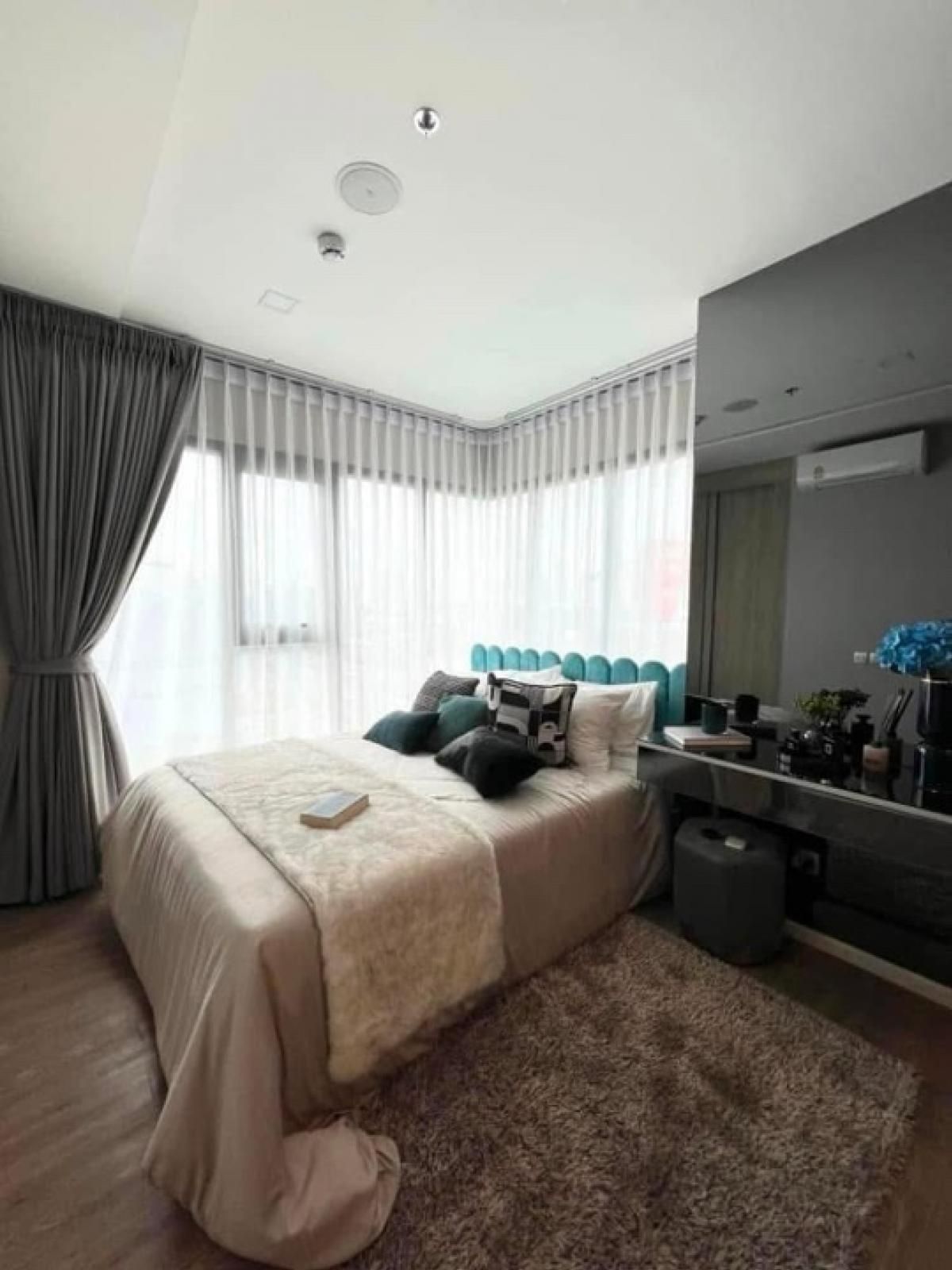 For RentCondoOnnut, Udomsuk : Stylish 1.5BR Condo at Modiz Sukhumvit 50 | Showroom Unit | Rooftop Pool | From ฿28K/mo