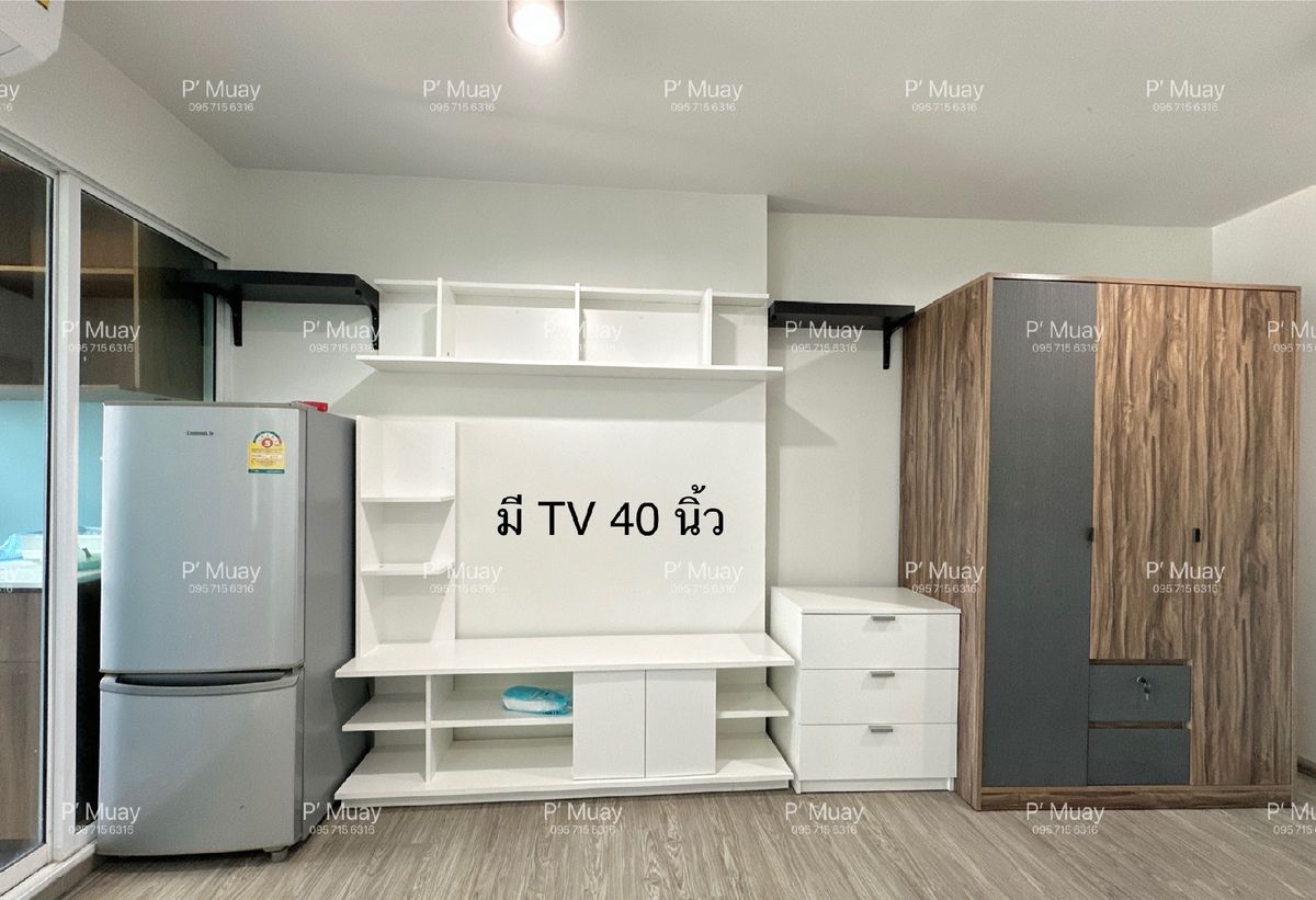 For RentCondoBang Sue, Wong Sawang, Tao Pun : ✅ Ready to stay ✅ You can reserve a beautiful room for rent. 🍃 The stairway is quiet, quiet fire 🍃 #Renait Home hidden 28 ❤️ Rent 7,800 baht