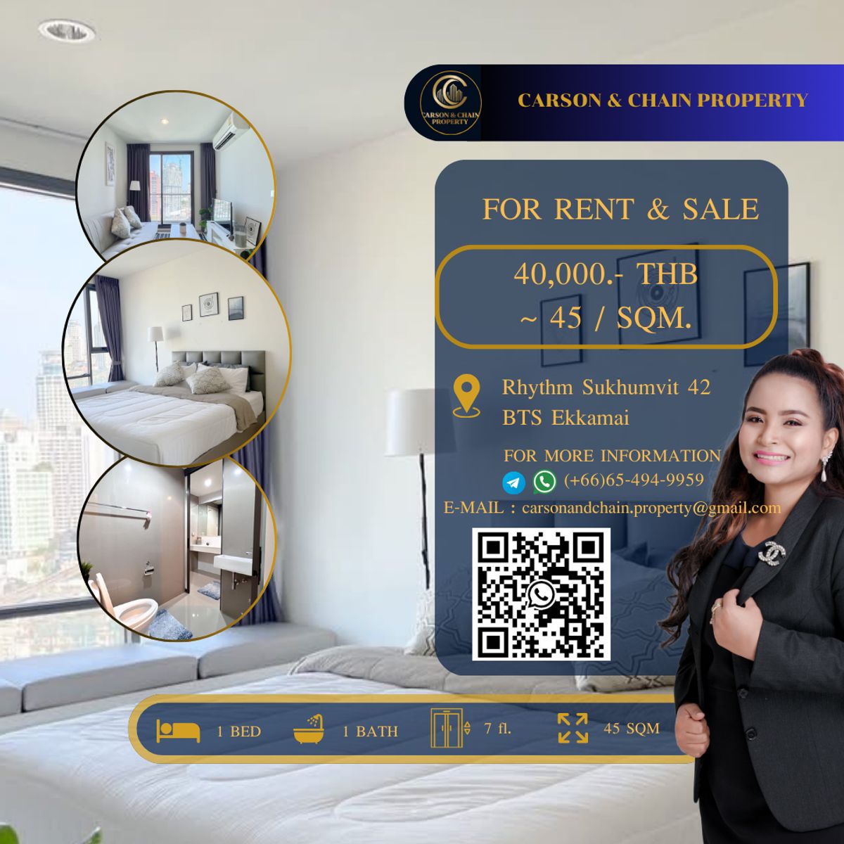 CondoSukhumvit, Asoke, Thonglor : Rhythm Sukhumvit 42