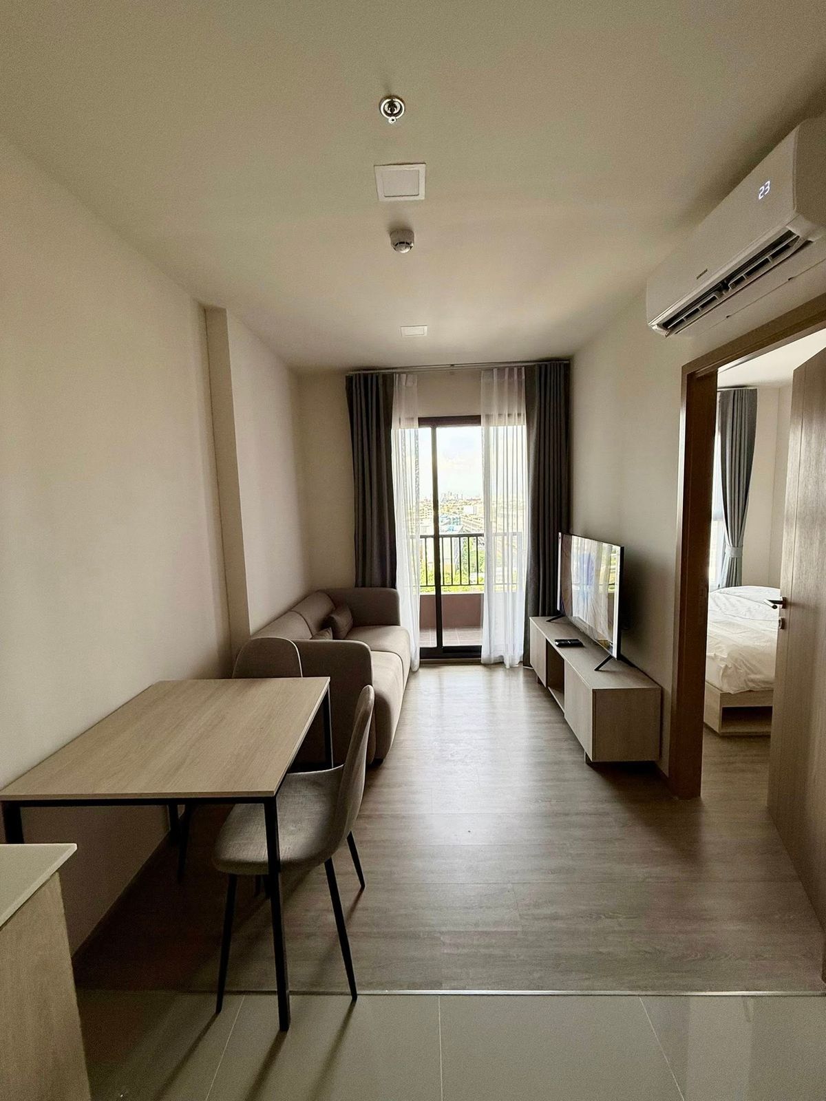 For RentCondoOnnut, Udomsuk : 🔥 (Ready to enter) Nia by Sansiri-Mint Minimal-Modern Condo, Clean style, 29 sq.m., elegant decoration Near Phra Khanong-Onnut, the source of the cafes-send BTS