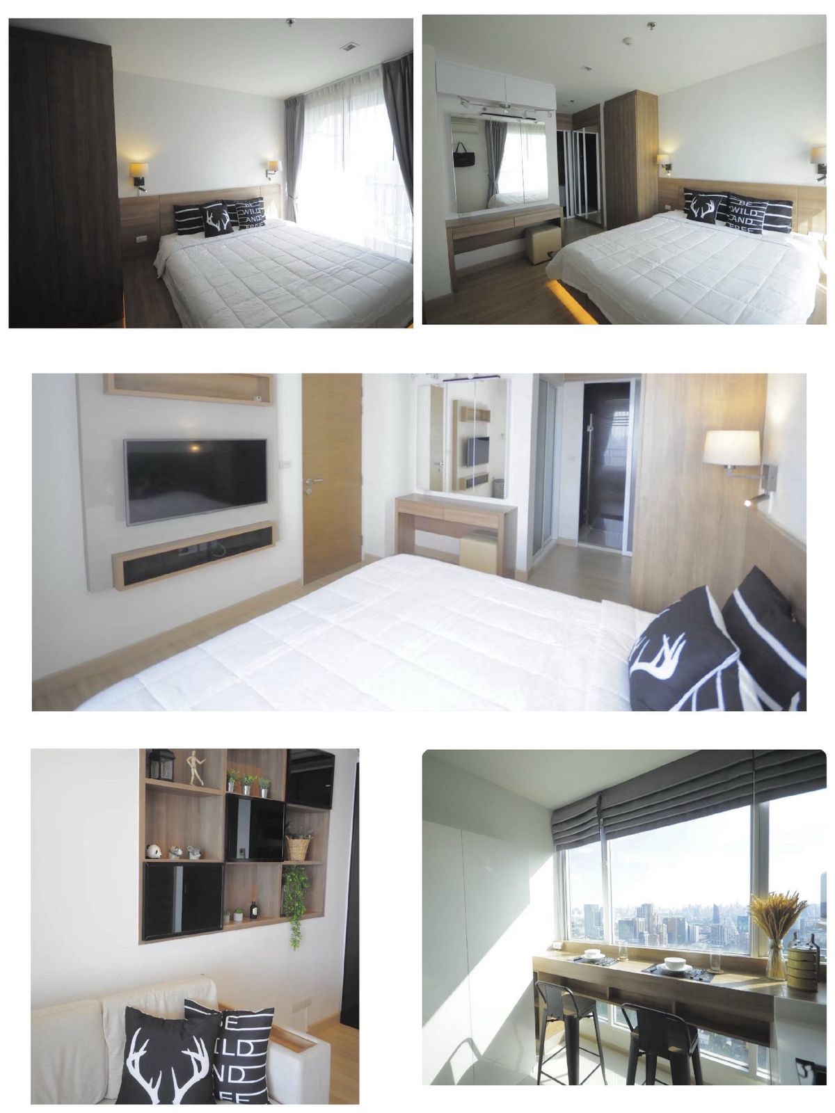 For RentCondoSapankwai,Jatujak : 🌈 Ready to be 15 May 🌈🌸RHYTHM PHAN-ARIU Special 45 sqm. 🍀 Floor 42🍀 Very beautiful view.