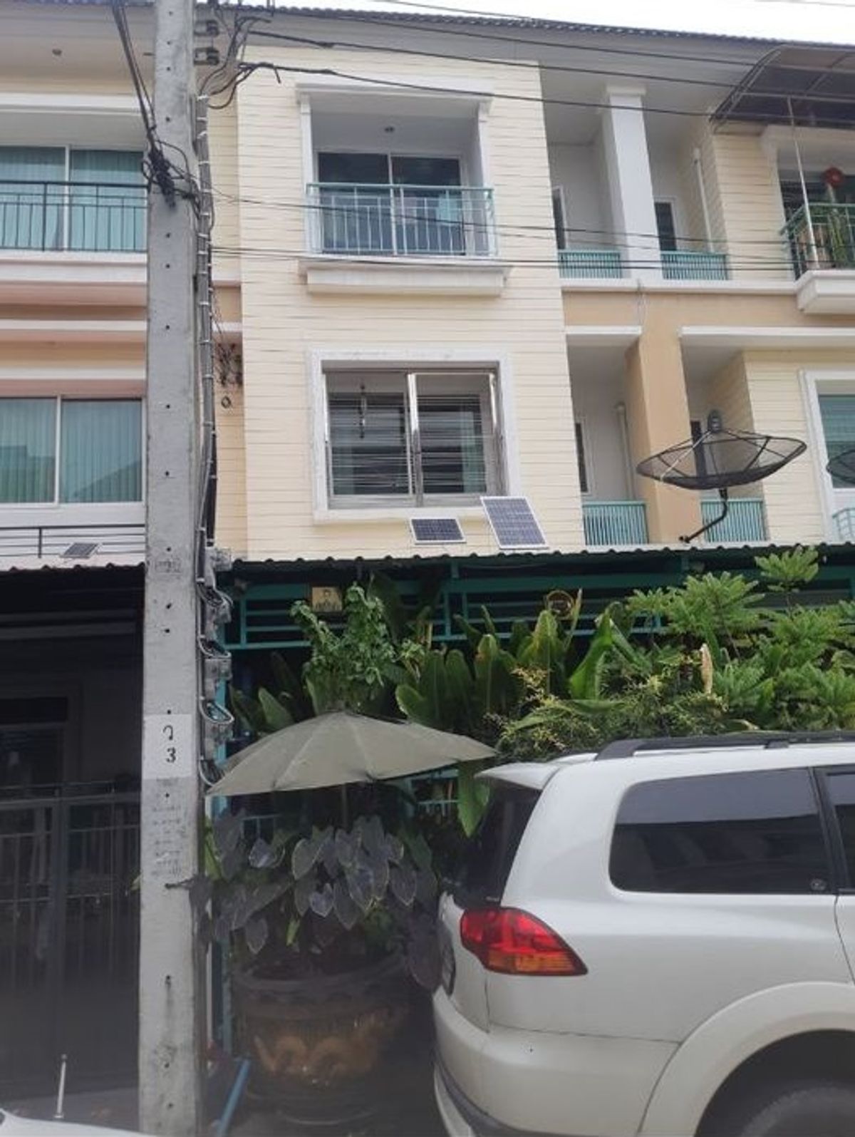 For SaleHouseRama3 (Riverside),Satupadit : 22 Sq. 4 bedrooms, 3 water, 3 -story townhome, Granit Sathu Pradit 2