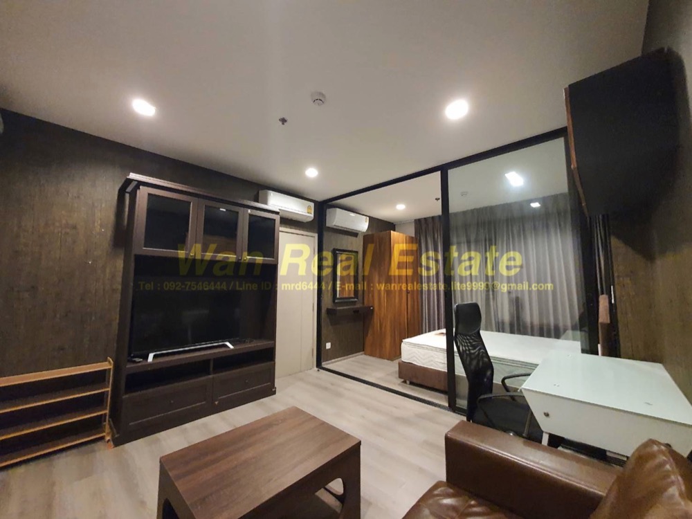 For RentCondoRattanathibet, Sanambinna : For rent, politan rive, size 31 sq.m., floor 39, room view, water view, nice decoration, new room ready to move in