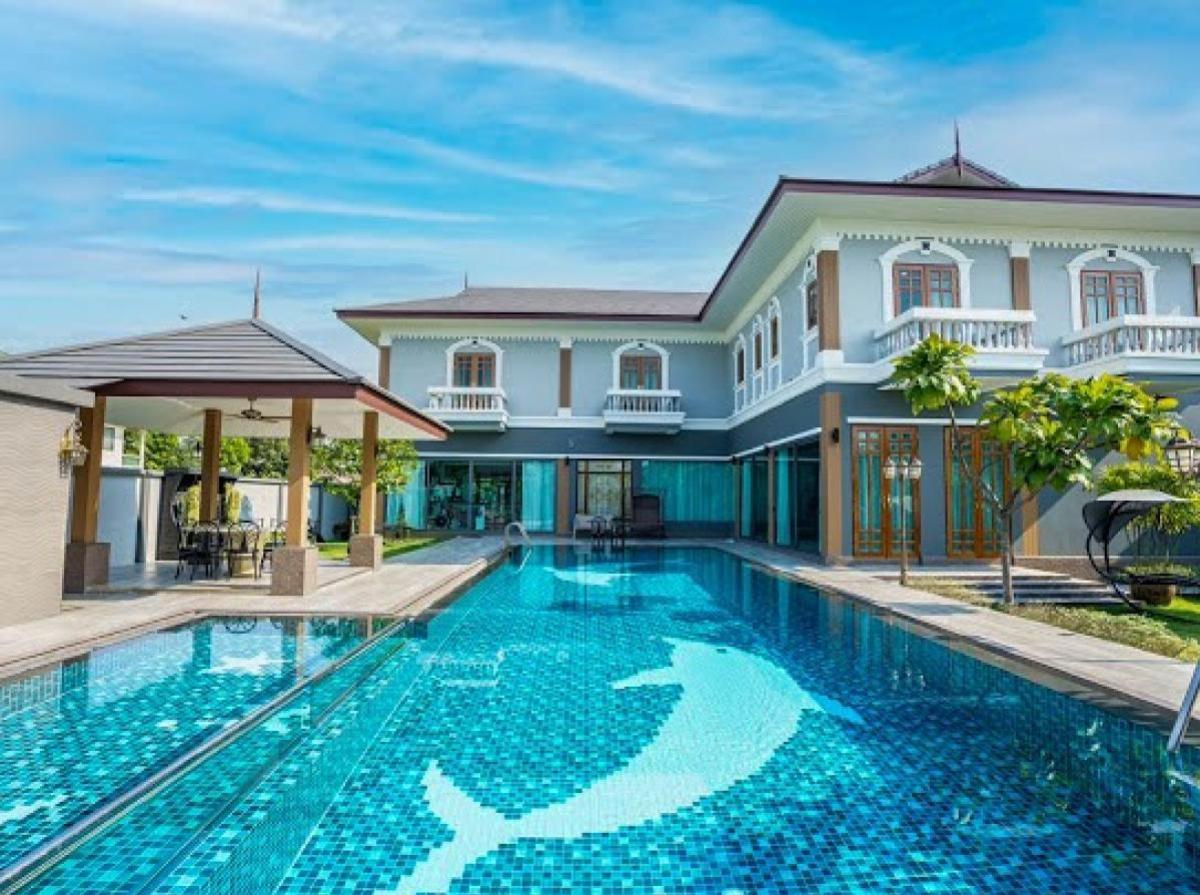 For SaleHouseVipawadee, Don Mueang, Lak Si : For Sale 2 - storey single house with 1 rai Thung Song Hong , Lak Si , Bangkok , CX-120720