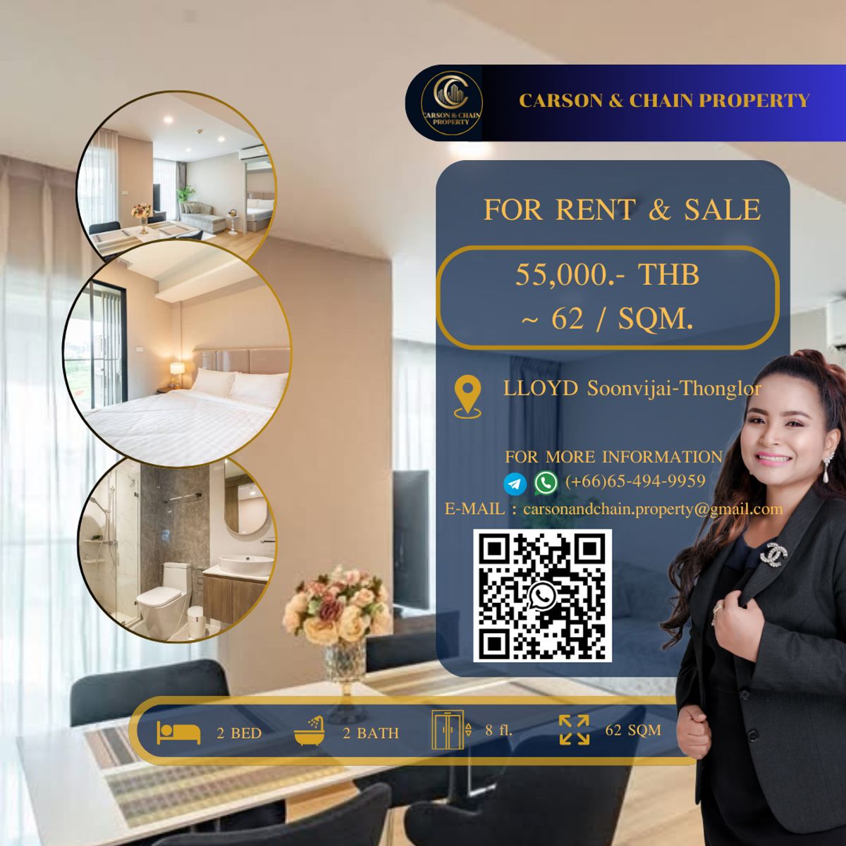 For RentCondoRama9, Petchburi, RCA : Lloyd Soonvijai-Thonglor