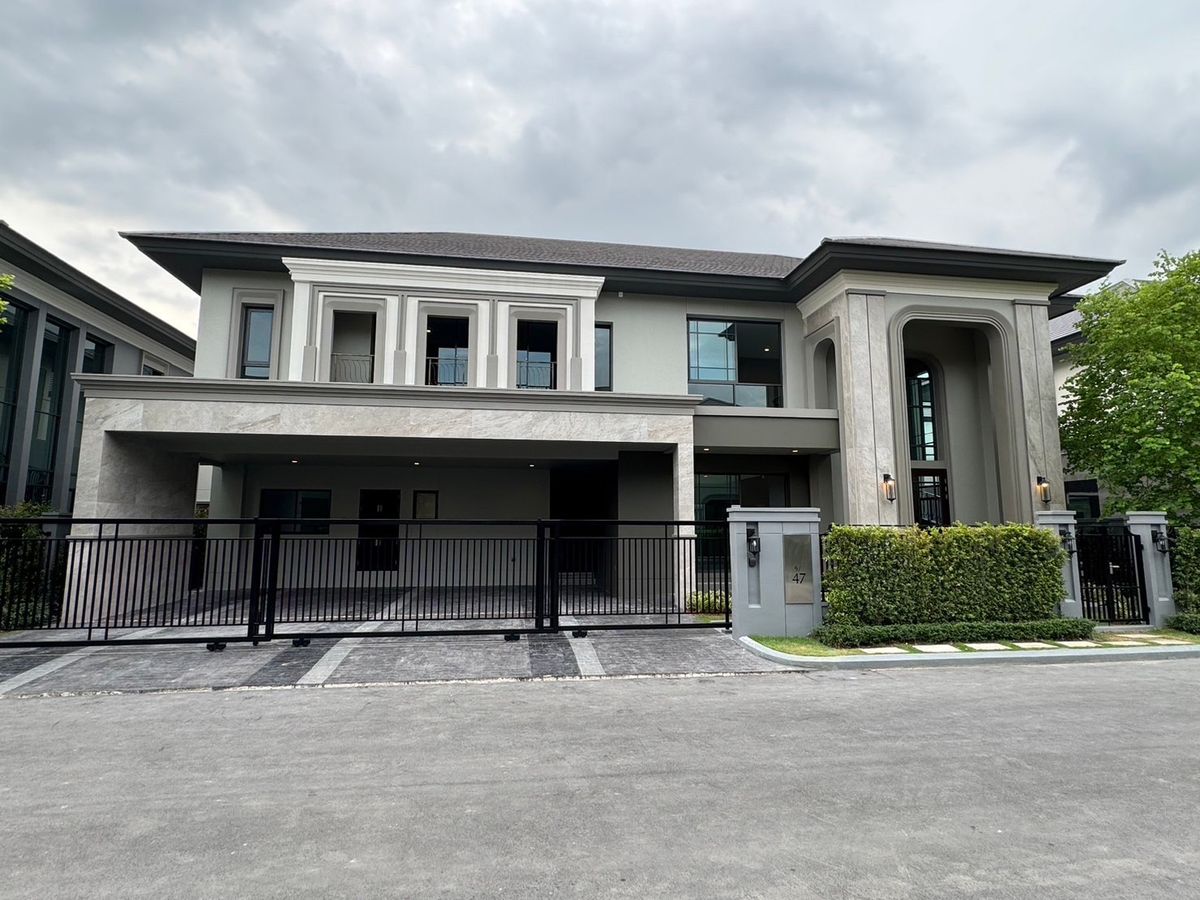 ให้เช่าบ้านลาดกระบัง สุวรรณภูมิ : 🔥🔥🔥Grand Bangkok Boulevard กรุงเทพกรีฑาประเภท : บ้านหรู กรุงเทพฯกรีฑา