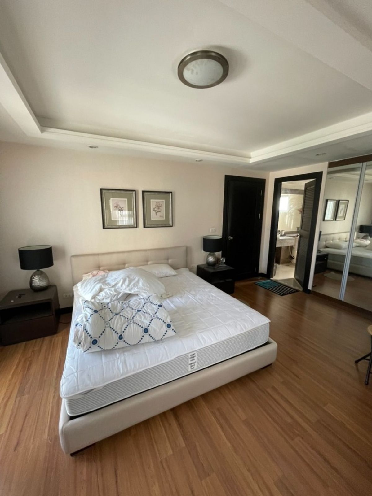 For RentCondoAri,Anusaowaree : Rent Condo Harmony Living Paholyothin 11 (Fully Furnished) Building B 2 Bedrooms, corner room, 7th floor, quiet, not stuck, 2 cars parking.