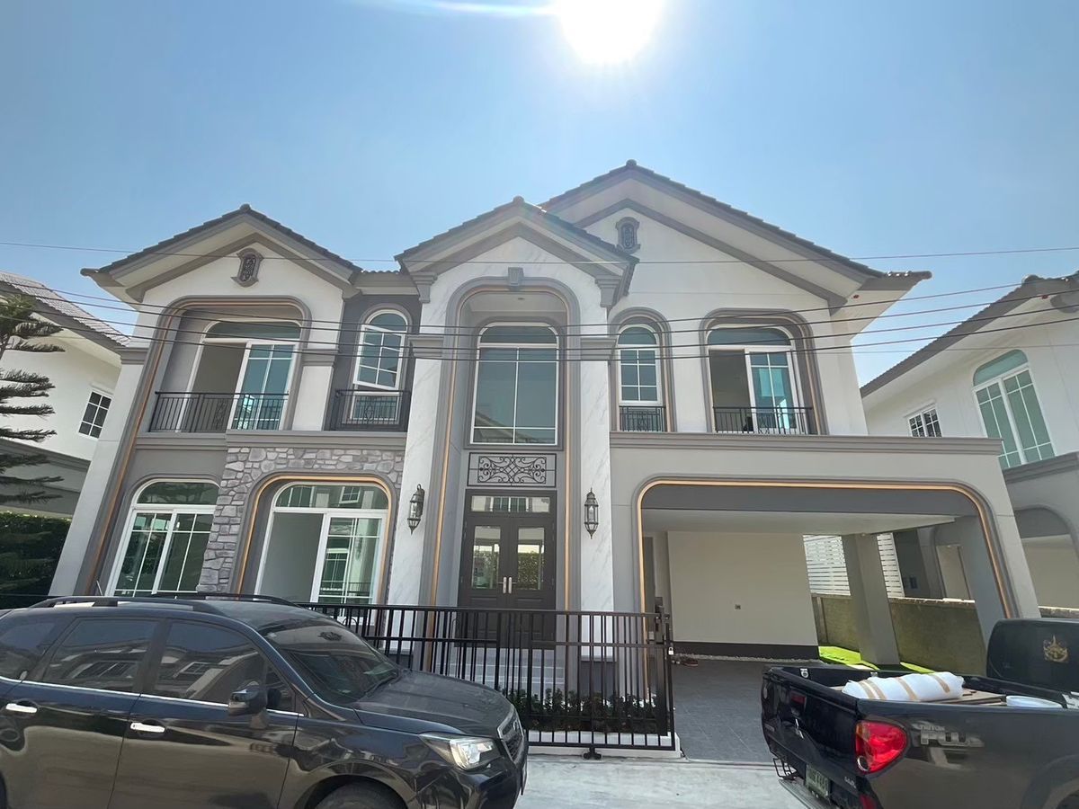 ให้เช่าบ้านปิ่นเกล้า จรัญสนิทวงศ์ : ให้เช่า บ้านเดี่ยว 2ชั้น โครงการ โกลเด้น นีโอ ศิริราช-ราชพฤกษ์