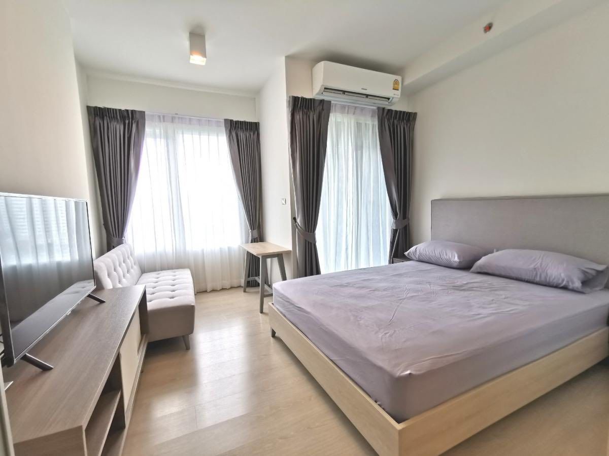 For RentCondoRatchadapisek, Huaikwang, Suttisan : Rent only 11,000 ฿ | Chapter One Eco Ratchada-Huai Khwang | Studio View Building H, Floor 9 | T1689