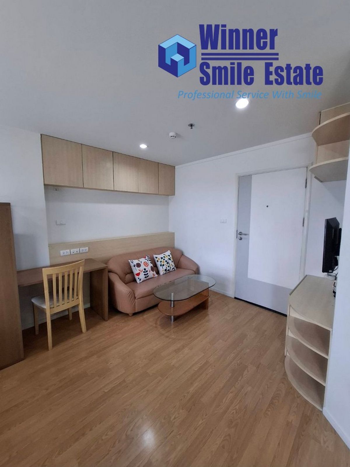For RentCondoPattanakan, Srinakarin : Condo for rent Lumpini Place Srinakarin - Huamak Station Size 26 sq.m. 8th floor