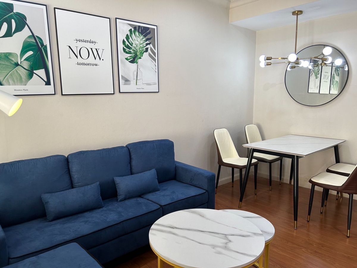 For RentCondoSukhumvit, Asoke, Thonglor : (Rent) Grand Park View Asoke 1 bedroom with full furniture, viewed 099 462 9391 Bird