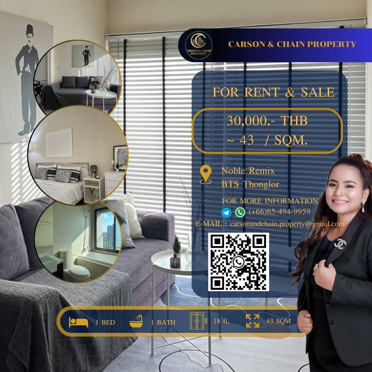 For RentCondoSukhumvit, Asoke, Thonglor : Noble Remix