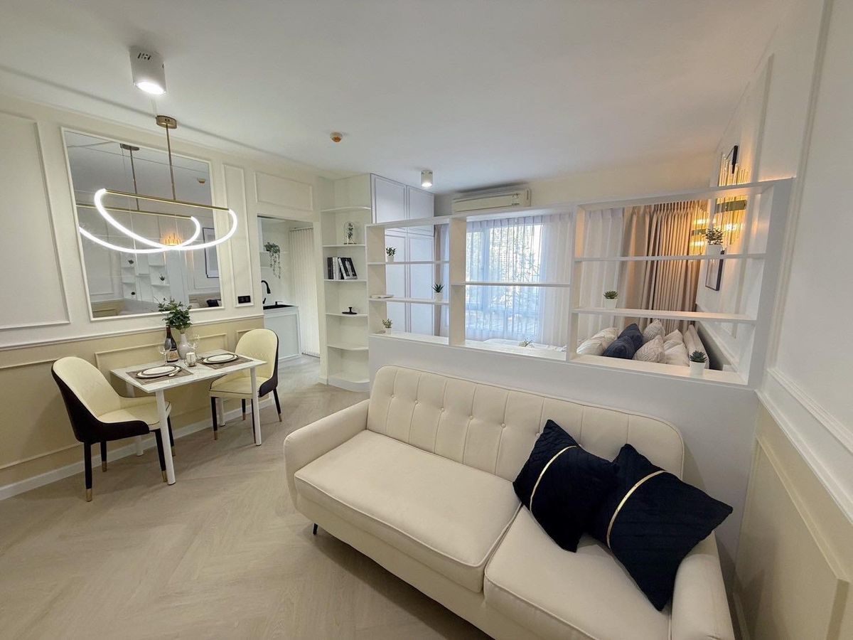 For SaleCondoLadkrabang, Suwannaphum Airport : K-6382 Sell IRIS Avenue Lat Krabang, newly decorated room with