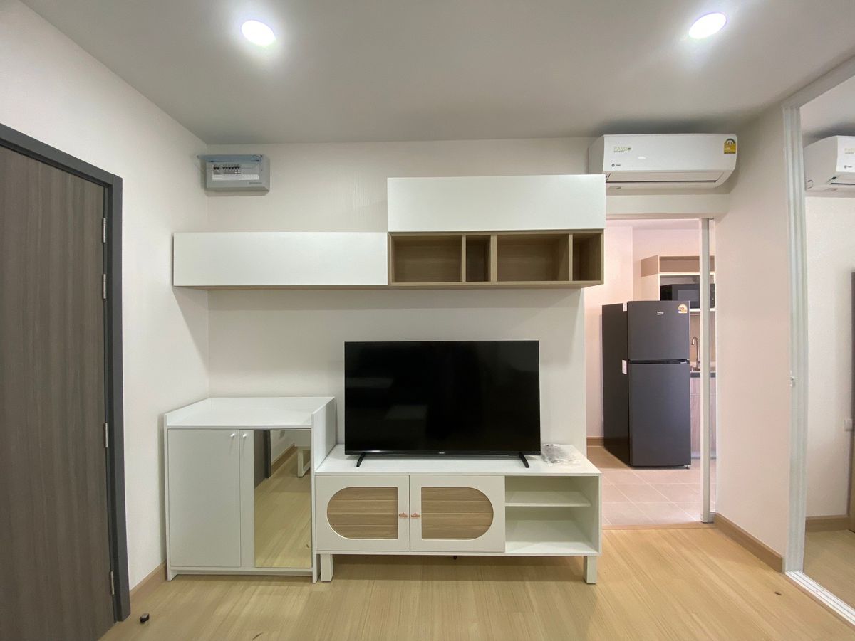 For RentCondoRamkhamhaeng, Hua Mak : Rental Condo Supalai Vernda Ramkhamhaeng 1 bedroom, size 35 square meters, 1 bedroom, 1 bathroom, floor 32, Building A